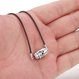 Vintage Punk Aromatherapy Necklace Diffuser Pendant