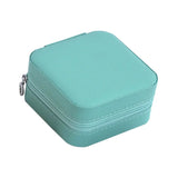 Leather Portable Jewelry Storage Box Jewelry Organizer Display Travel