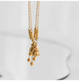 Light Niche Golden Gourd Anklet Women's Summer High-end Ins Style Anklet Jewelry