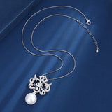 16mm Pearl Pendant Necklace for Women