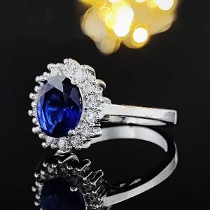 Sunflower Silver Dubai Women Lady Anniversary Jewelry R5519