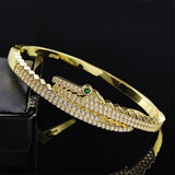 Silver Wedding Bracelet Bangle for Women Anniversary Gift Jewelry
