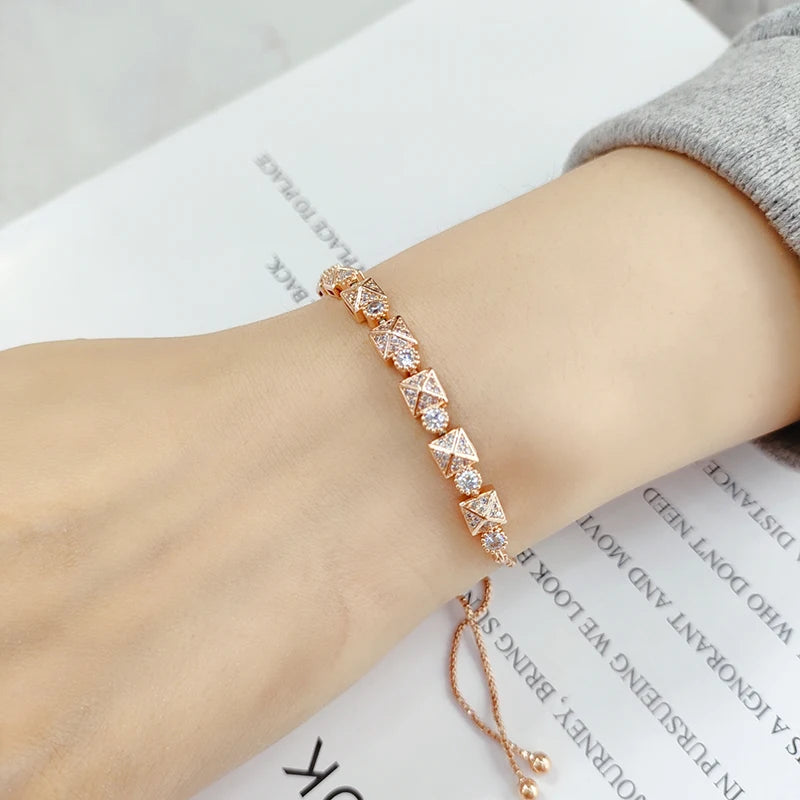 Rose Bracelet Bangle Wedding Gift Jewelry Bulk