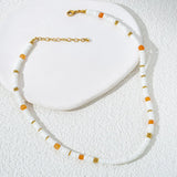 Natural Shell Necklace Beads Choker Neck Beach Femme Jewelry Boho Accessories