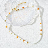 Natural Shell Necklace Beads Choker Neck Beach Femme Jewelry Boho Accessories