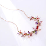 Austrian Crystal Necklace - Fine Women's Jewelry for Christmas Party