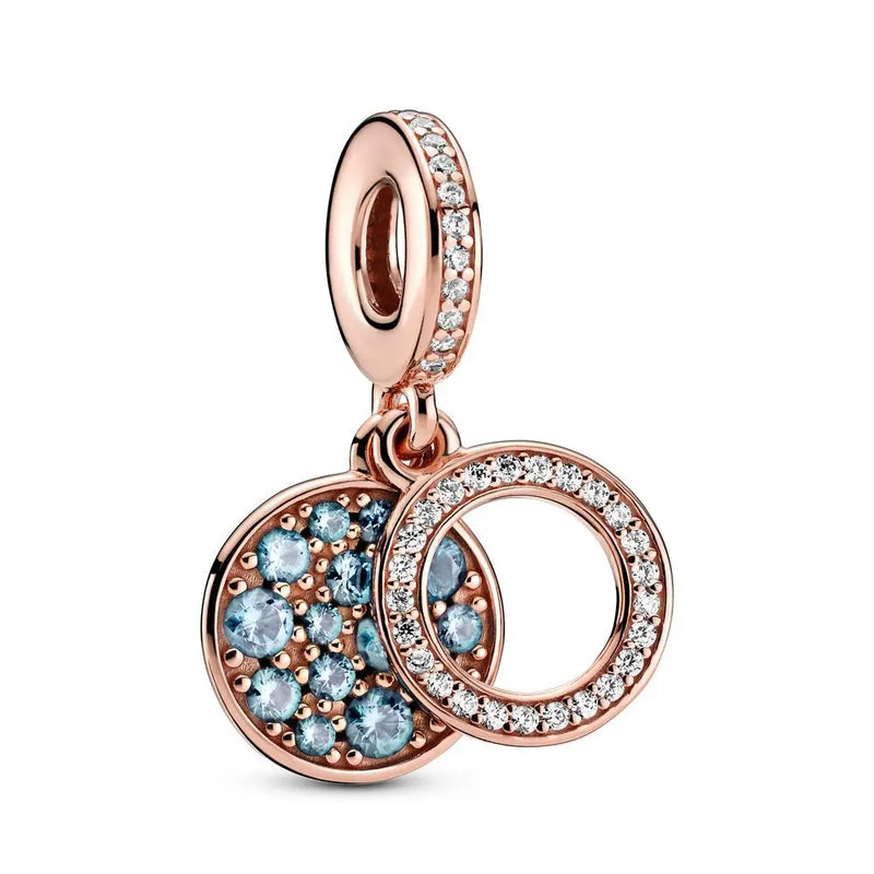 Multicolored Crystal Beads Charm for Pan Lady Bracelet