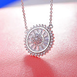 Austrian Crystal Necklace Fine Jewelry For Women