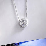Austrian Crystal Necklace Fine Jewelry For Women