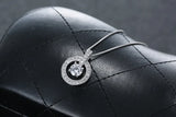 Austrian Crystal Sweet Bell Hollow Necklace for Women