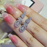 Pear Earrings Women Anniversary Gift Christmas Jewelry