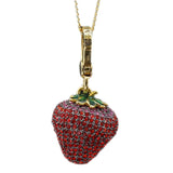 Red Little Strawberry Pendant Fresh Fruit Bag Pendant