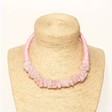 Boho Resin Choker Necklace for Women Punk Ethnic Statement Jewelry