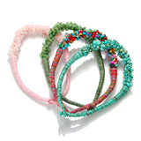 Boho Resin Choker Necklace for Women Punk Ethnic Statement Jewelry