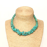 Boho Resin Choker Necklace for Women Punk Ethnic Statement Jewelry