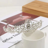 Rhinestone Crown Women's Birthday Crown Bridal Wedding Jewelry
