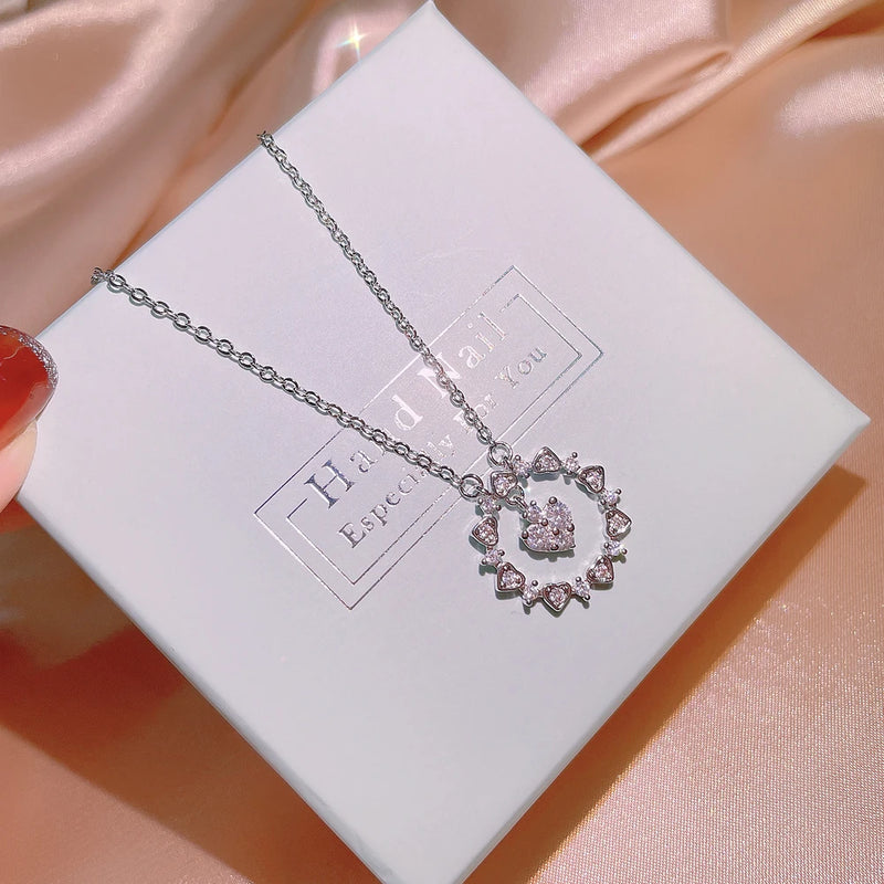 925 Silver Tassel Pendant Clavicle Chain Women's Jewelry Sweater Chain