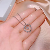 925 Silver Tassel Pendant Clavicle Chain Women's Jewelry Sweater Chain