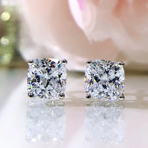 S925 Silver Pillow Earstuds Earrings Hot Selling in Europe and America