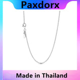 S925 Silver Necklace for Women Pando Charm Pendant