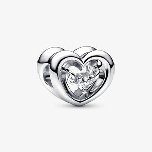 925 Silver Chinese Year Series Heart Earrings Bracelet Gift