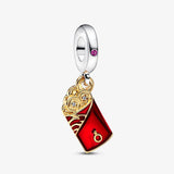 925 Silver Chinese Year Series Heart Earrings Bracelet Gift