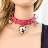 Sexy Punk Street Shot Nightclub Bell Collar Exaggerated Choker Necklace