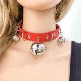 Sexy Punk Street Shot Nightclub Bell Collar Exaggerated Choker Necklace