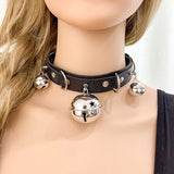 Sexy Punk Street Shot Nightclub Bell Collar Exaggerated Choker Necklace