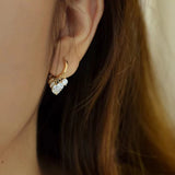 Zircon Pendant Earrings Set for Women