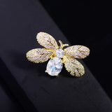 Small Bee Brooch Female Accessories Pin Japan and South Korea All-match