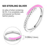 Sparkling Timeliness Pave Finger Ring 925 Sterling Silver Fine Engagement