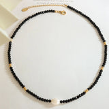 Baroque Freshwater Pearl Necklace with Stainless Steel Beads