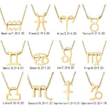Zodiac Constellation Necklace for Women
