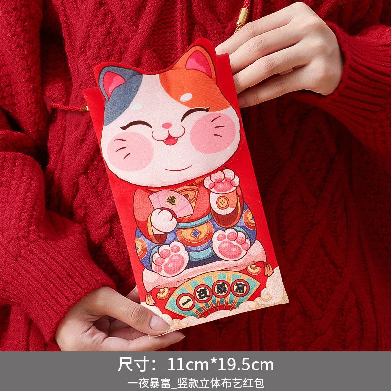 3D Personalized Red Bag for Kids