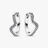 Sterling Silver S925 Valentine Love Necklace Heart Earrings Gift Set