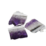 Purple Amethyst Crystal Druzy Pendant Necklace