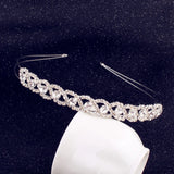 Pearl Hairbands Rhinestone Head Band Bridal Headwear Hair Jewelry
