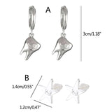Tooth Leverback Earrings Dental Hygienist Dentist Gift