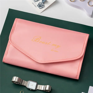 Travel Jewelry Bag Foldable Portable Jewelry Storage Bags Rings