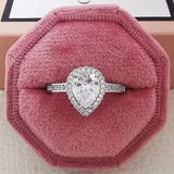 Snake Heart Silver Couple Ring For Women Dating Love Christmas Gift