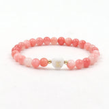 Heart Letter Beaded Bracelet Initial Women Jewelry Gift