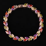 Rose Silver Bracelet Bangle Moonso Bulk S5878