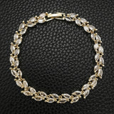 Rose Silver Bracelet Bangle Moonso Bulk S5878