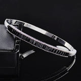 Princess Silver Bracelet Bangle for Women Anniversary Gift Jewelry