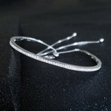 Adjustable Bracelet Bangle for Women Gift Jewelry Christmas Party S5450