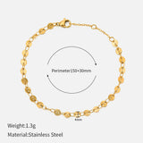 Stainless Steel Pig Nose Chain Bracelet for Women