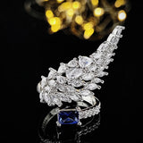 Wing Silver Jewelry Sets for Women Anniversary Gift R6546