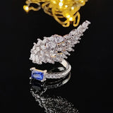 Wing Silver Jewelry Sets for Women Anniversary Gift R6546