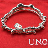 UNOde50 Tricolor Gem High Bracelet